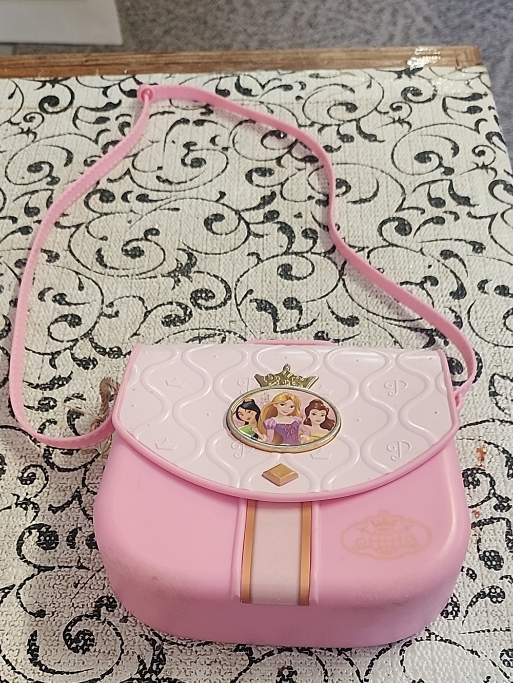 Disney Pink Princess Girls Crossbody Bag